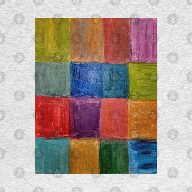 New colorblock abstract painting and loving the abstract painting . by kkartwork